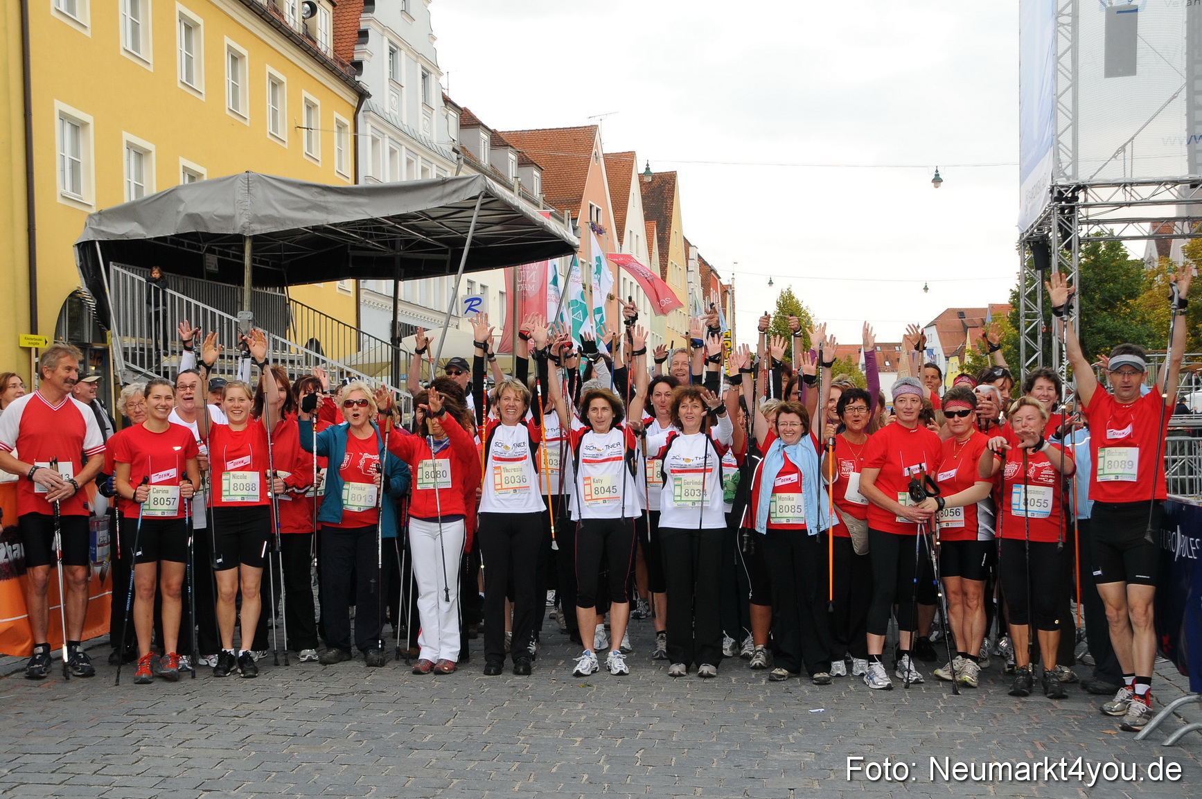 Nordic Walking Stadtlauf Neumarkt 180910 0003
